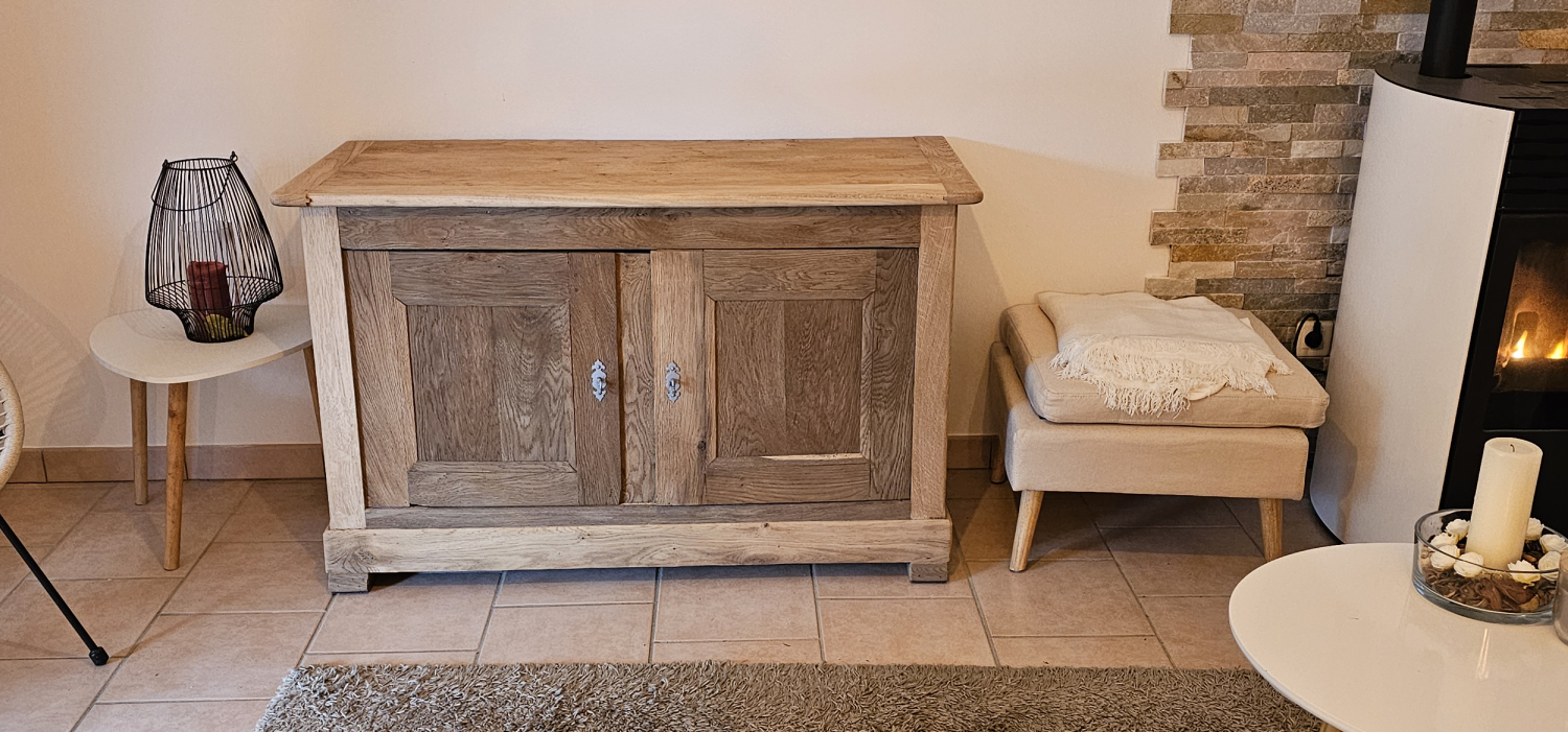 Décapage en Aérogommage meuble en bois à Cabasse dans le VAR