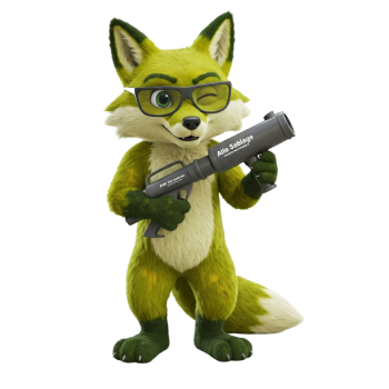 Mascotte Allo Sablage, spécialiste du gommage