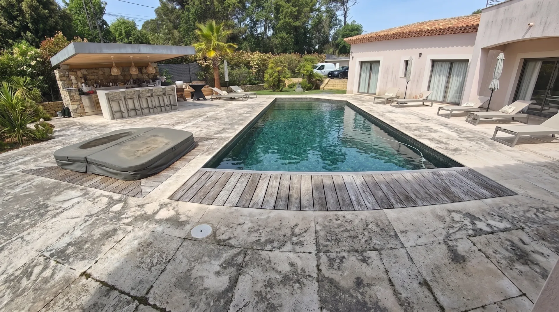 Surface avant sablage dans le Var